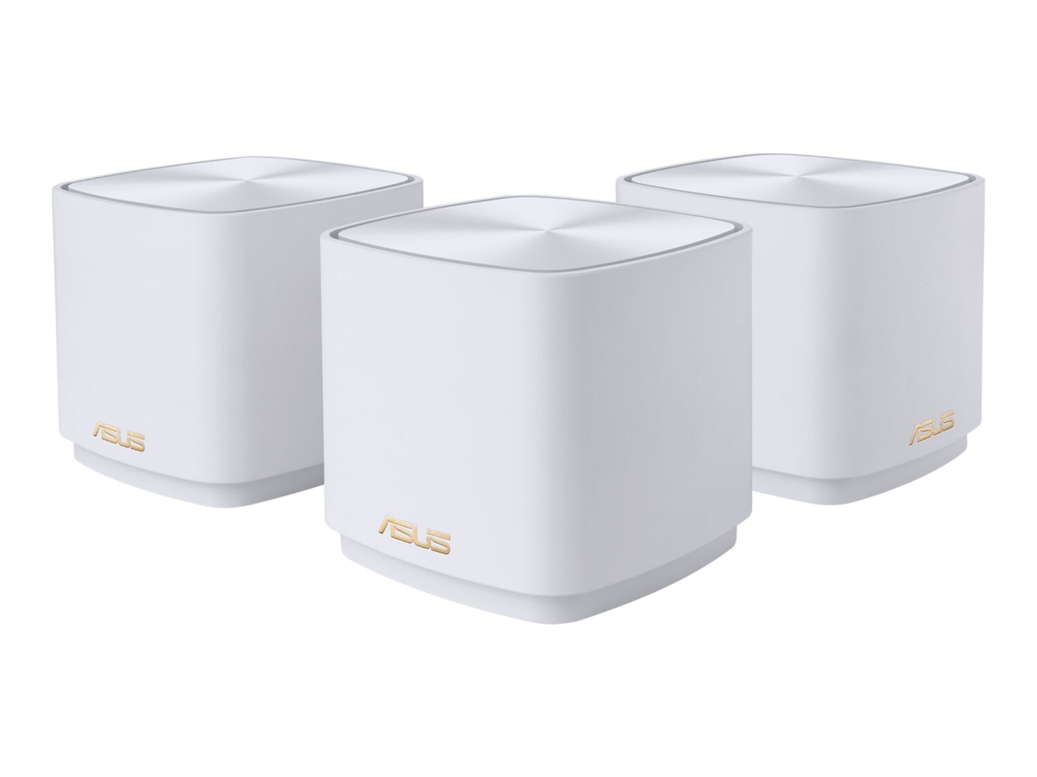 ZenWiFi XD4 Plus (W-3-PK) Wireless-AX1800 (3-pack) | 802.11ax | 1201+574 Mbit/s | 10/100/1000 Mbit/s | Ethernet LAN (RJ-45) ports 1 | Mesh Support Yes | MU-MiMO Yes | No mobile broadband | Antenna type Internal