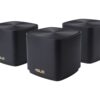 ZenWiFi XD4 Plus (B-3-PK) Wireless-AX1800 (3-pack) | 802.11ax | 1201+574 Mbit/s | 10/100/1000 Mbit/s | Ethernet LAN (RJ-45) ports 1 | Mesh Support Yes | MU-MiMO Yes | No mobile broadband | Antenna type Internal