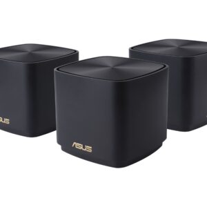 ZenWiFi XD4 Plus (B-3-PK) Wireless-AX1800 (3-pack) | 802.11ax | 1201+574 Mbit/s | 10/100/1000 Mbit/s | Ethernet LAN (RJ-45) ports 1 | Mesh Support Yes | MU-MiMO Yes | No mobile broadband | Antenna type Internal