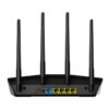 Wireless AX3000 Dual Band WiFi 6 | RT-AX57 | 802.11ax | 2402+574 Mbit/s | 10/100/1000 Mbit/s | Ethernet LAN (RJ-45) ports 4 | Mesh Support Yes | MU-MiMO Yes | No mobile broadband | Antenna type External