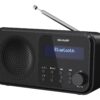 Sharp DR-P420(BK) Tokyo Portable Digital Radio, FM/DAB/DAB+, Bluetooth 5.0, USB or Battery Powered, Midnight Black | Sharp | Tokyo Portable Digital Radio | DR-P420(BK) | Bluetooth | Midnight Black