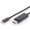 Digitus | USB Type-C adapter cable | AK-300333-020-S | USB-C | DisplayPort | USB-C to DP | 2 m