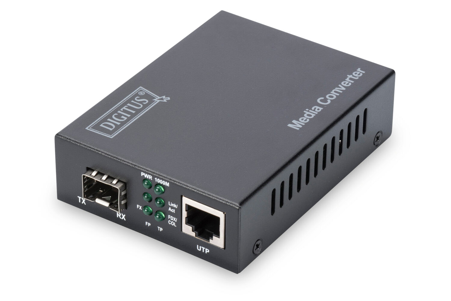 Digitus | Gigabit Ethernet Media Converter, SFP SFP Open Slot, without SFP Module | DN-82130 | SFP | 10/100/1000 Mbps port