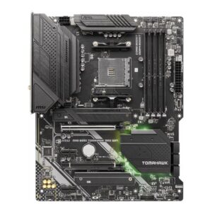 MSI | MAG B550 TOMAHAWK MAX WIFI | Processor family AMD | Processor socket AM4 | DDR4 DIMM | Memory slots 4 | Supported hard disk drive interfaces 	SATA, M.2 | Number of SATA connectors 6 | Chipset AMD B550 | ATX