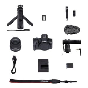 Canon | Megapixel 24.2 MP | Image stabilizer | ISO sensitivity (max) 32000 | Display diagonal 2.95 " | Wi-Fi | Video recording | Automatic, manual | CMOS | Black