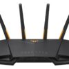 Wireless Wifi 6 AX4200 Dual Band Gigabit Router, EU and UK plug | TUF-AX4200 | 802.11ax | 3603+574 Mbit/s | 10/100/1000 Mbit/s | Ethernet LAN (RJ-45) ports 4 | Mesh Support Yes | MU-MiMO Yes | 3G/4G data sharing | Antenna type External | 1 x USB 3.2 Gen 1 | 36 month(s)