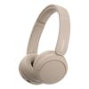 Sony | Wireless Headphones | WH-CH520 | Wireless | On-Ear | Microphone | Noise canceling | Wireless | Beige