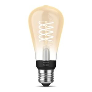 Hue W 7.2W Filament ST64 E27 | E27 | 7 W | Soft white 2100K | Bluetooth and Zigbee