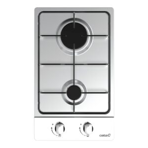 CATA | Hob | GI 3002 X | Gas | Number of burners/cooking zones 2 | Rotary knobs | Stainless steel