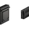 Dell | OptiPlex Micro and Thin Client Dual VESA Mount w/Adapter Bracket | Black