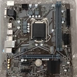 SALE OUT. Gigabyte | H410M H V2 1.0 M/B | Processor family Intel | Processor socket LGA1200 | DDR4 DIMM | Memory slots 2 | Supported hard disk drive interfaces SATA, M.2 | Number of SATA connectors 4 | Chipset Micro ATX | Intel H | USED, REFURBISHED, WITHOUT ACCESSORIES, ONLY BACK PANEL INCLUDED