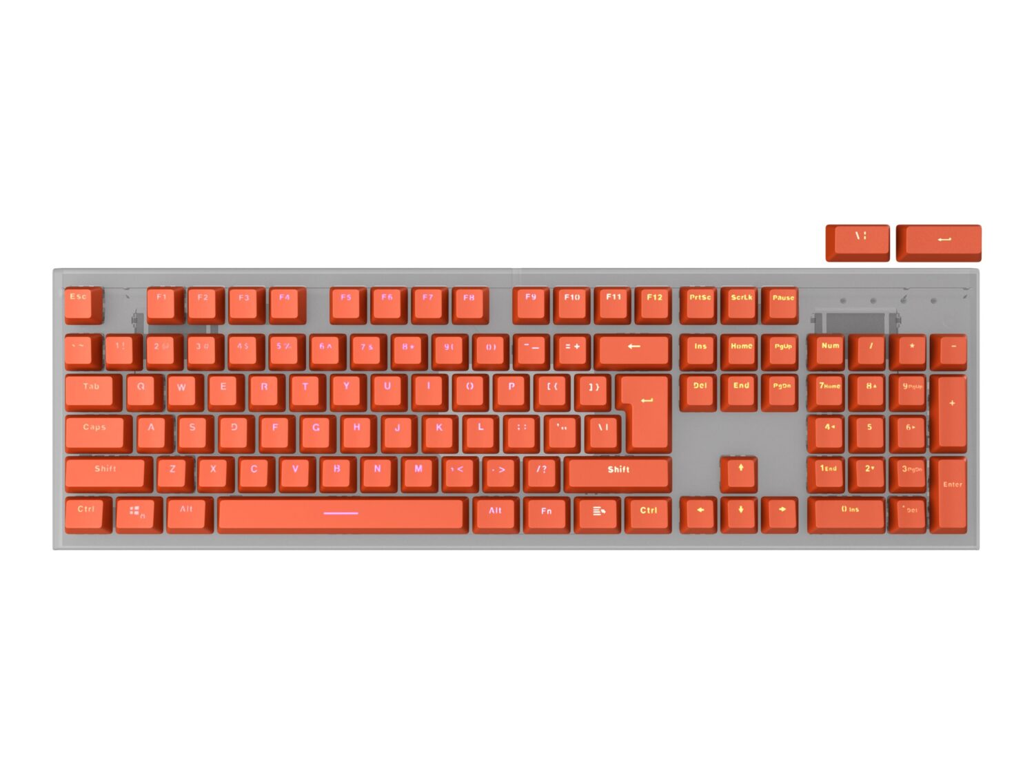 Genesis | NAG-2006 Lead 300 | Orange | Keycaps | N/A | US