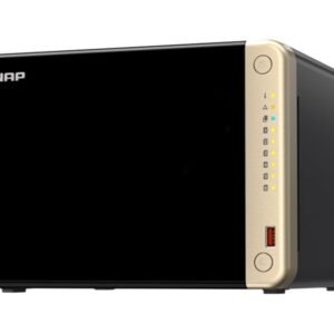 QNAP | 6-Bay desktop NAS | TS-664-8G | Intel Celeron | N5095 4-core | Processor frequency 2.9 GHz | 8 GB | DDR4