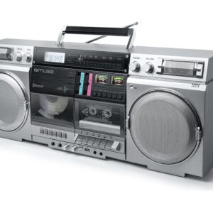 Muse | Ghetto Blasters | M-380 GBS | AUX in | Bluetooth | Cassette deck | CD player