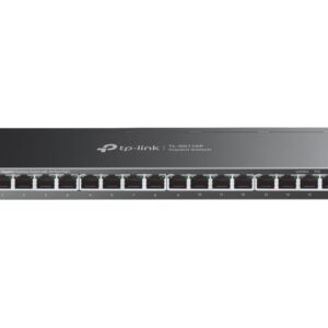 TP-LINK TL-SG116P 16-Port Gigabit Desktop Switch with 16-Port PoE+ | TP-LINK | 16-Port Gigabit Desktop Switch | TL-SG116P | Unmanaged | Desktop