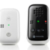 Motorola | Audio Baby Monitor | PIP10 | DECT Wireless Technology; High sensitivity microphone and crystal clear sound; Low Battery Alert; Mute/sound detection alert; Portable parent unit | White