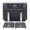 Ninja AF400EU Air fryer, Double, Black | NINJA