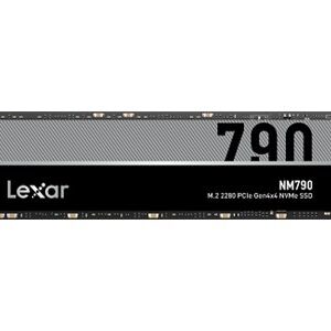 Lexar | SSD | NM790 | 4000 GB | SSD form factor M.2 2280 | Solid-state drive interface M.2 NVMe | Read speed 7400 MB/s | Write speed 6500 MB/s