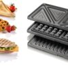 Gorenje | Sandwich maker | SM703GCB | 700 W | Number of plates 3 | Number of pastry 2 | Black