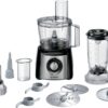 Bosch | Food Processor MultiTalent 3 Plus | MCM3PM386 | 900 W | Number of speeds 2 | Bowl capacity 2.3 L | Black/Stainless steel