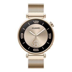 GT 4 (41mm) | Smart watch | GPS (satellite) | AMOLED | 1.32” | Waterproof | Gold Milanese