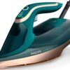 Philips | DST8030/70 Azur | Steam Iron | 3000 W | Water tank capacity 350 ml | Continuous steam 70 g/min | Green