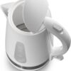 Gorenje | Kettle | K17WE | Electric | 2200 W | 1.7 L | Plastic/Metal | 360° rotational base | White
