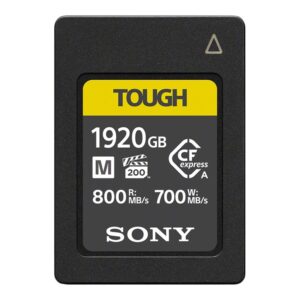 Sony | CF-express Type A Memory card | CEA-M | 1920 GB | A-type Memory Card | Flash memory class N/A