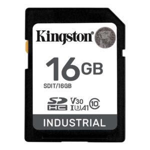 Kingston | SDHC/SDXC SD | Flash Memory Card | 16 GB | Black
