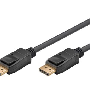 Goobay | DisplayPort Connector Cable 1.4 | Black | DisplayPort male | DisplayPort male | DP to DP | 2 m