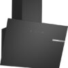Bosch | Hood | DWK65DK60 | Wall mounted | Energy efficiency class A | Width 59 cm | 430 m³/h | Electronic control | LED | Black