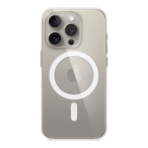 Apple | Clear Case with MagSafe | Case with MagSafe | Apple | iPhone 15 Pro | Polycarbonate | Clear