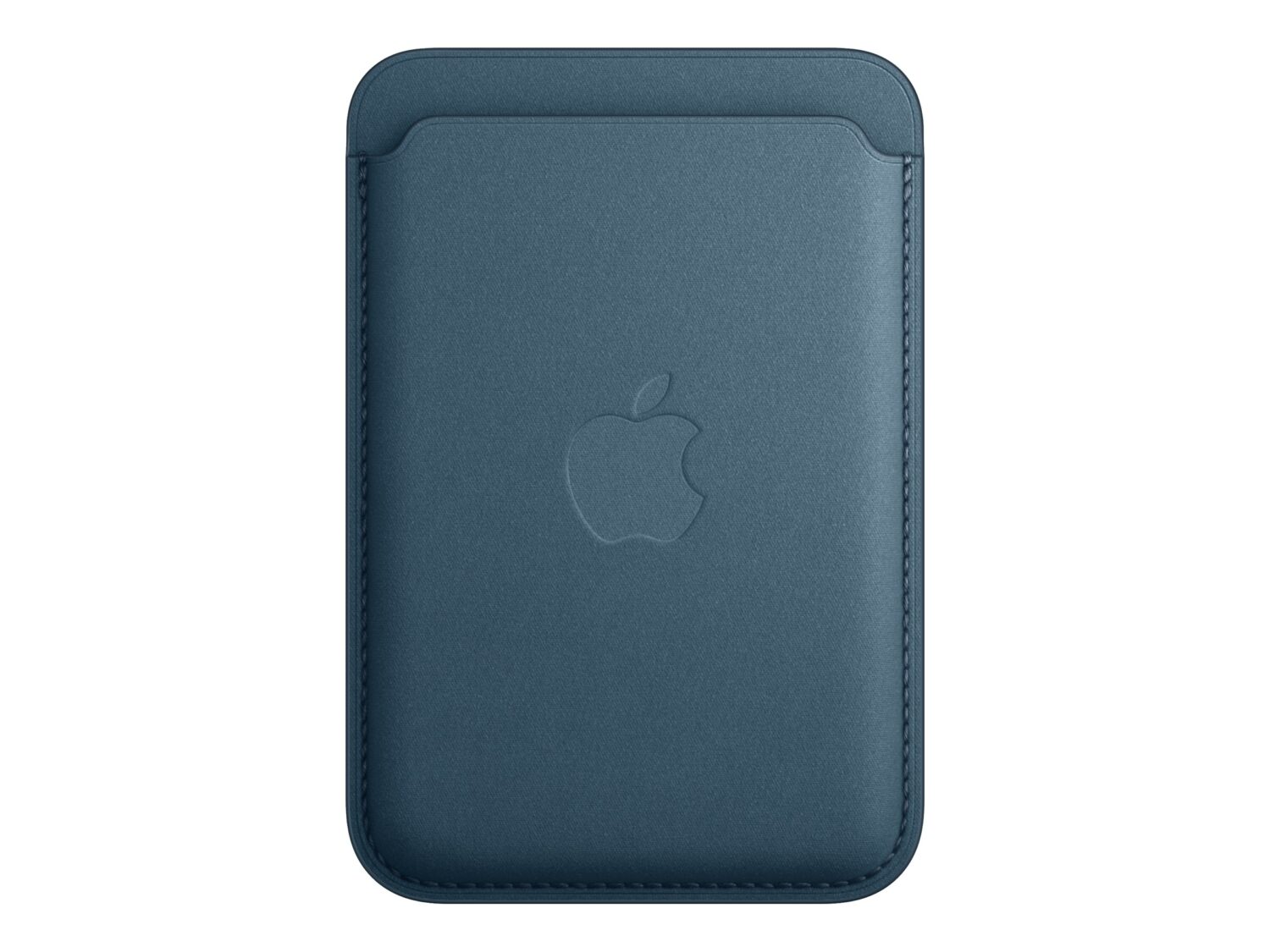 Apple | iPhone FineWoven Wallet with MagSafe | Wallet case | Apple | iPhone 12, iPhone 12 mini, iPhone 12 Pro, iPhone 12 Pro Max, iPhone 13, iPhone 13 mini, iPhone 13 Pro, iPhone 13 Pro Max, iPhone 14, iPhone 14 Plus, iPhone 14 Pro, iPhone 14 Pro Max, iPhone 15 , iPhone 15 Plus, iPhone 15 Pro, iPhone 15 Pro Max | Durable Microtwill | Pacific Blue