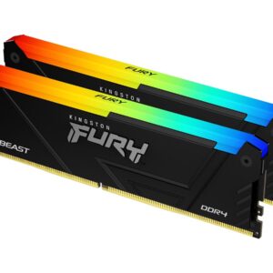 Kingston | Fury Beast | 32GB (16GBx2) GB | DDR4 | 3600 MHz | PC/server | Registered No | ECC No