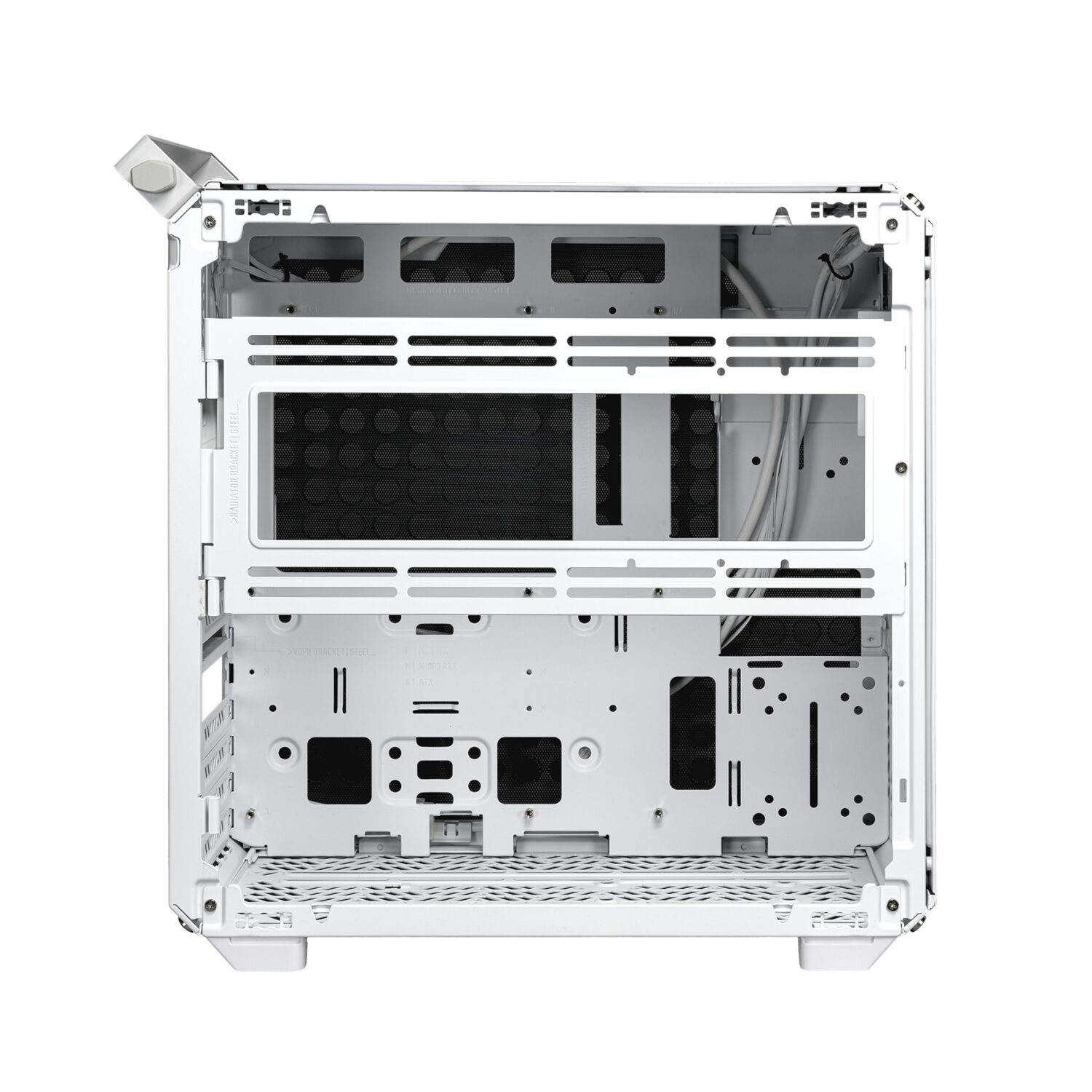 Cooler Master | PC Case | QUBE 500 Flatpack Macaron Edition | Mid-Tower | Power supply included No