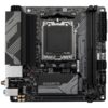 Gigabyte | A620I AX 1.0 | Processor family AMD | Processor socket AM5 | DDR5 DIMM | Supported hard disk drive interfaces SATA, M.2 | Number of SATA connectors 2