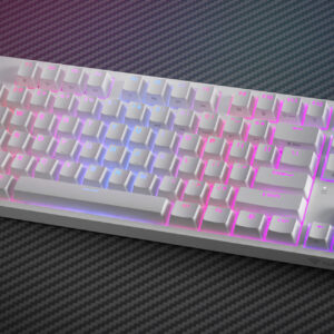 Genesis | Mechanical Gaming Keyboard | THOR 404 TKL RGB | White | Mechanical Gaming Keyboard | Wired | US | USB Type-A | 1005 g | Kailh Box Brown V2