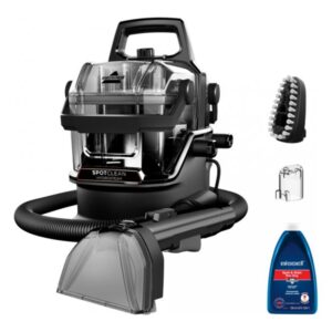 BissellPortable Carpet and Upholstery CleanerSpotClean HydroSteam SelectCorded operatingWashing function1000 WBlack
