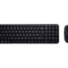Logitech | Combo Wireless Keyboard and Mouse | MK220 | Keyboard and Mouse | Wireless | Mouse included | US | Black | N/A