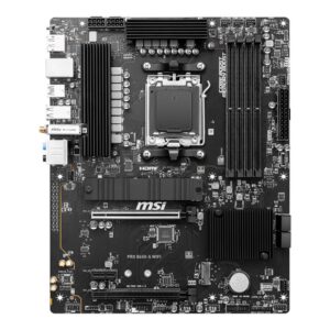 MSI | PRO B650-S WIFI | Processor family AMD | Processor socket AM5 | DDR5 | Supported hard disk drive interfaces SATA, M.2 | Number of SATA connectors 4