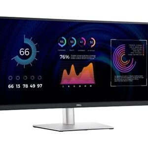 Dell | Monitor | P3424WE | 34 " | IPS | 21:9 | 60 Hz | 5 ms | 300 cd/m² | HDMI ports quantity 1 | Black