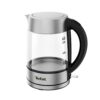 TEFAL | Kettle | KI772D | Electric | 2400 W | 1.7 L | Glass | 360° rotational base | Stainless Steel/Black