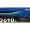 Brother TN-3610XL Genuine High Yield Toner Cartridge, Black | Brother TN3610XL | Toner cartridge | Black