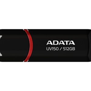 ADATA | USB Flash Drive | UV150 | 512 GB | USB 3.2 Gen1 | Black