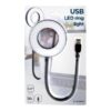 Gembird NL-LEDRING-01 USB LED ring light | White 6500K | N/A
