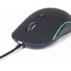 Gembird | Illuminated Large Size Mouse | MUS-UL-02 | Wired | USB | Black