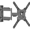 Gembird | Wall mount | WM-55ST-01 | Tilt, swivel, rotate | 32-55 " | Maximum weight (capacity) 32 kg | Black