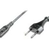 Digitus | Power Cord, Euro - C7 M/F, H03VVH2-F 0.75qmm | AK-440104-018-S