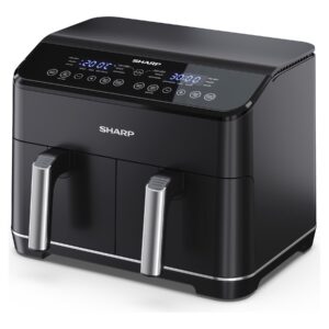 Sharp | Air Fryer | AF-GD82AE-B | Power 1800 W | Capacity 8 L | Black