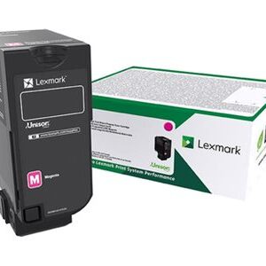 Lexmark CS725 Magenta Return Programme 12K Toner Cartridge | Lexmark 74C2HM0 | CS725 12K  Toner Cartridge | Toner Cartridge | Magenta